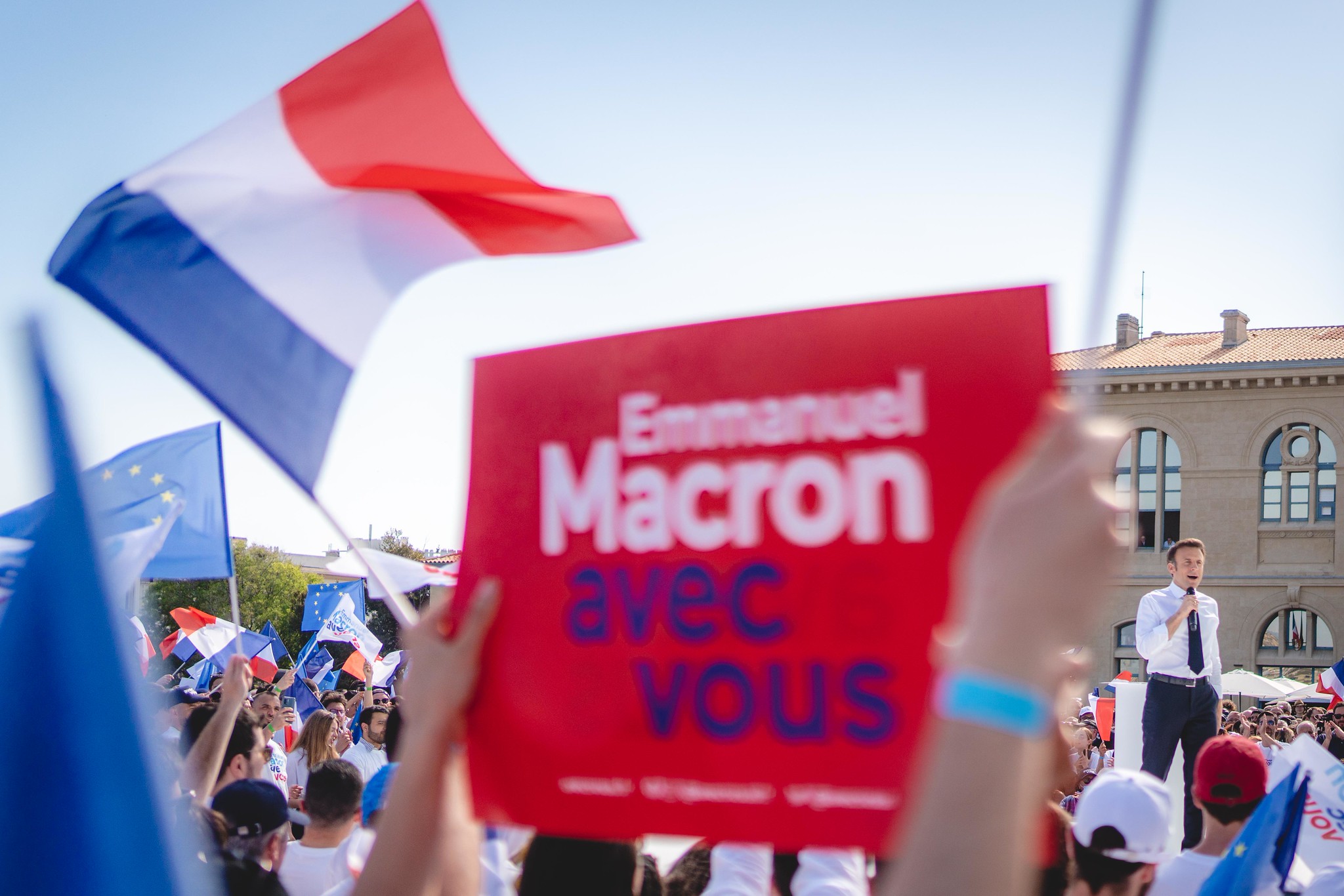Réunion publique d’Emmanuel Macron à Marseille — photo 5